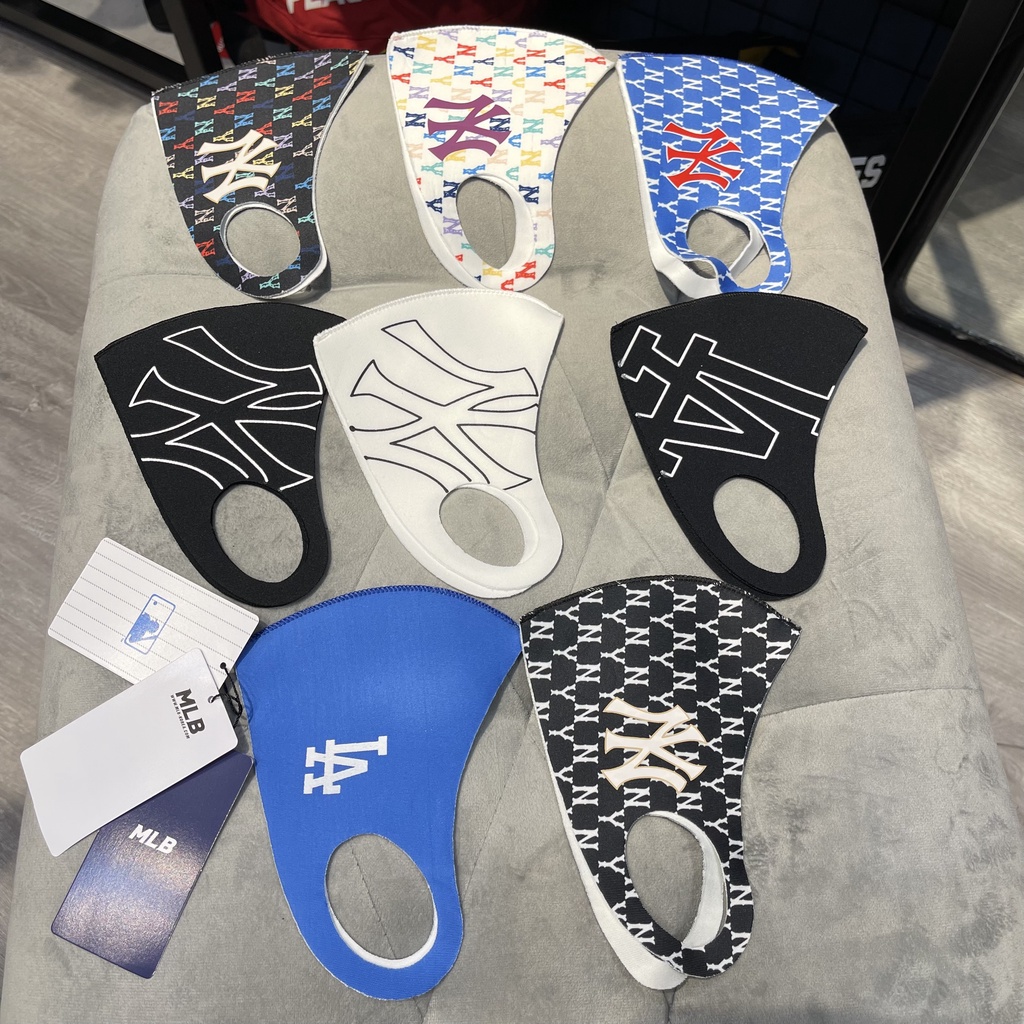 [💖 HÀNG XỊN 💖] Khẩu Trang NY M.L.B MONOGRAM Mask - FULL TEM TAG CODE | ẢNH THẬT | HÀNG CÓ SẴN | ĐỦ MÀU