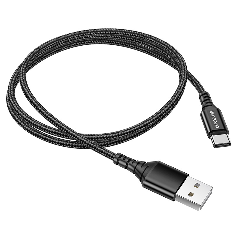 Cáp Sạc Type C, Micro USB Dây Dù Borofone BX54 1m Chính Hãng