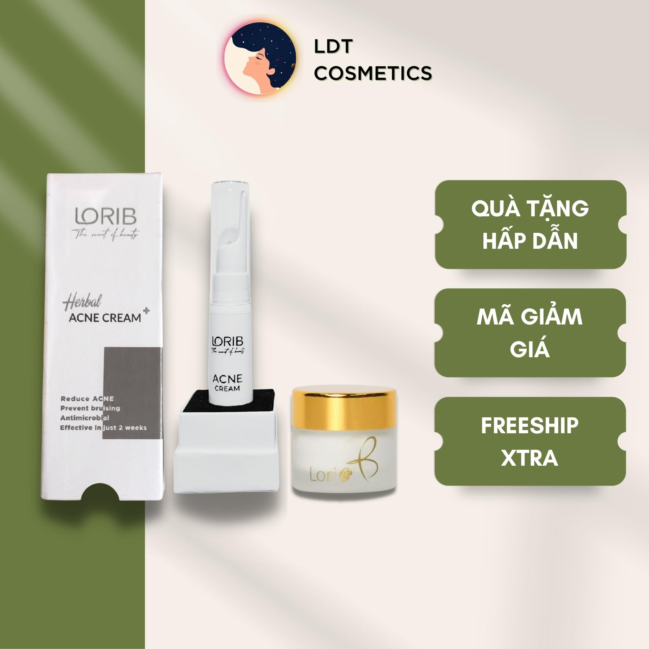 Combo kem mụn - kem thâm lori b