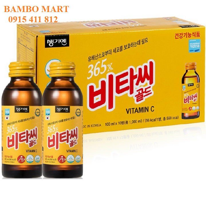 NƯỚC UỐNG VITAMIN C GOLD HÀN QUỐC