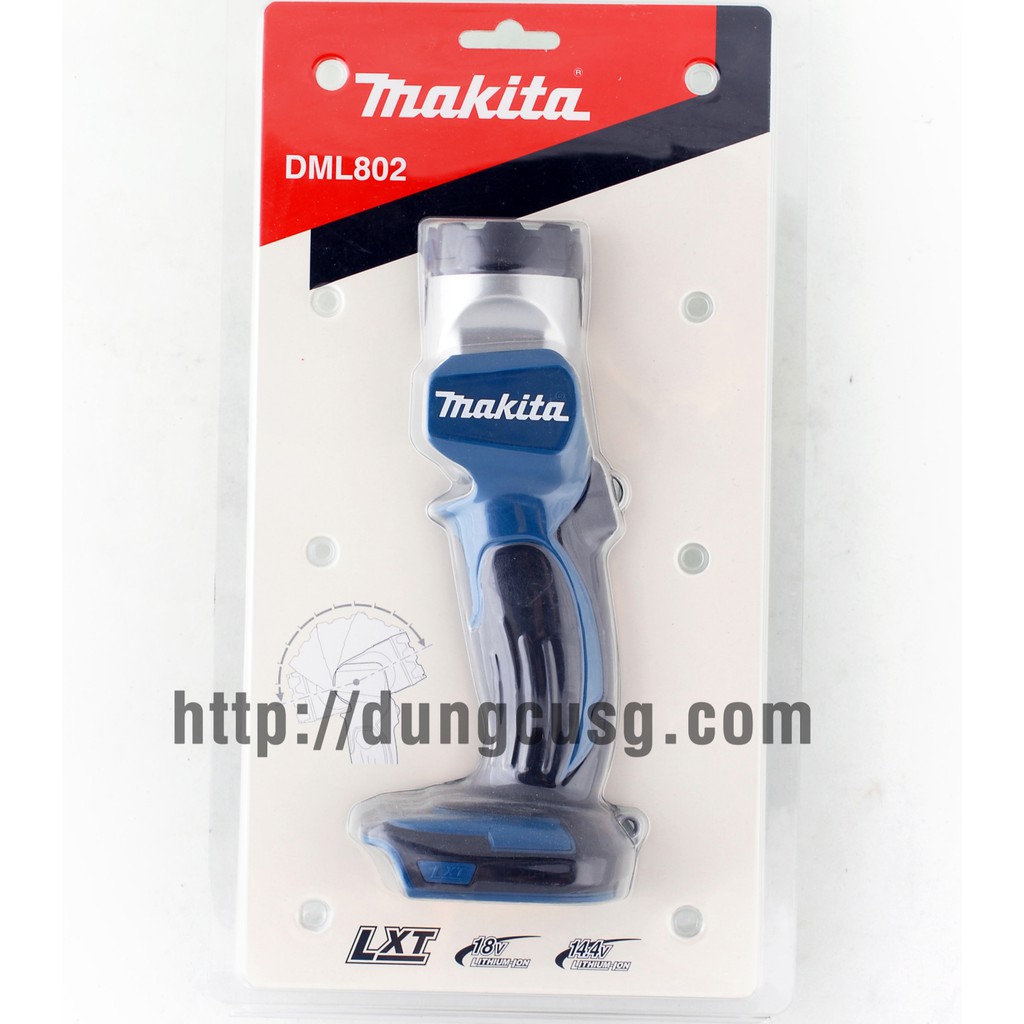 Đèn led dùng pin 14.4-18V Makita DML802 (không pin sạc) | DCSG