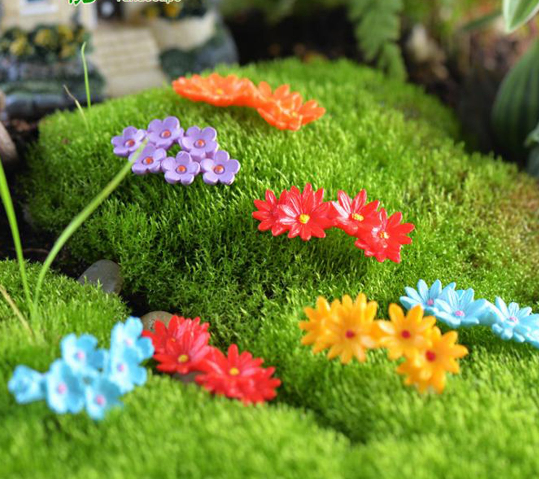 Hcm]Mô Hình Bụi Hoa Trang Trí Tiểu Cảnh Thủy Sinh Terrarium Chậu Cây Cảnh  Sen Đá Bánh Kem Xương Rồng | Lazada.Vn