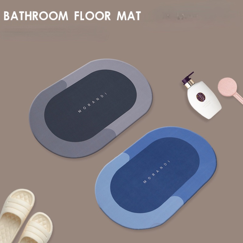 Thảm lau chân cao cấp silicon siêu thấm nước Thảm chùi chân