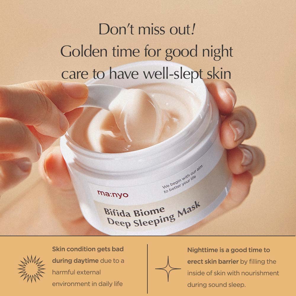 Mặt nạ ngủ MANYO FACTORY Bifida Biome 100ml
