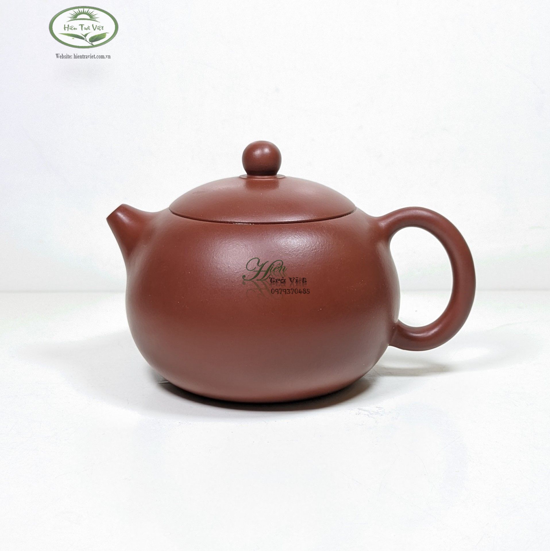 MS 163 Ấm tử sa Nghi Hưng tây thi 350ml (khoáng đại hồng bào)