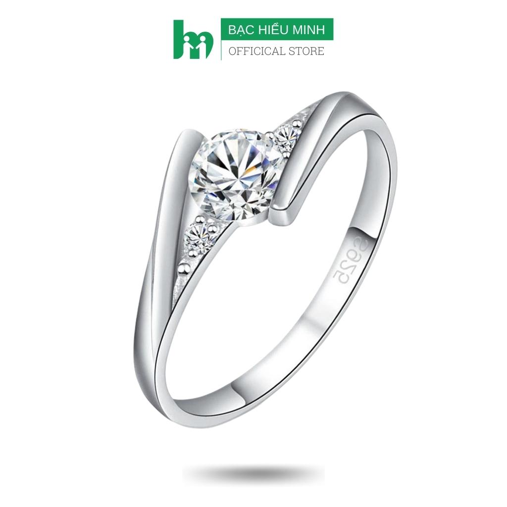 Nhẫn nữ bạc hiểu minh nu284