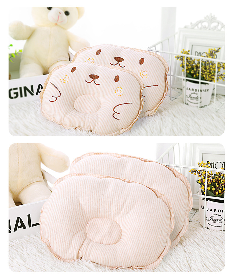 Gối cho bé sơ sinh, gối trẻ em cotton