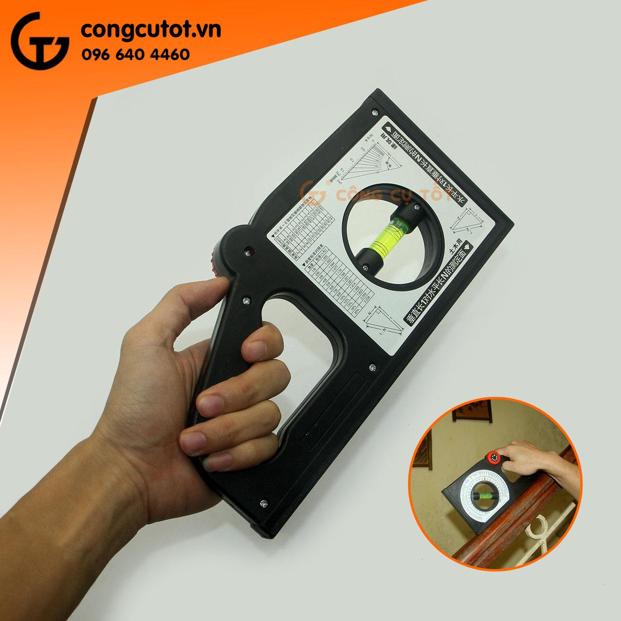 Thước đo góc- thước thủy đo độ nghiêng