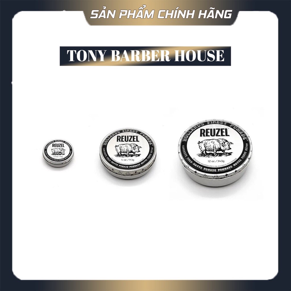 POMADE VUỐT TÓC REUZEL CONCRETE HOLD MATTE