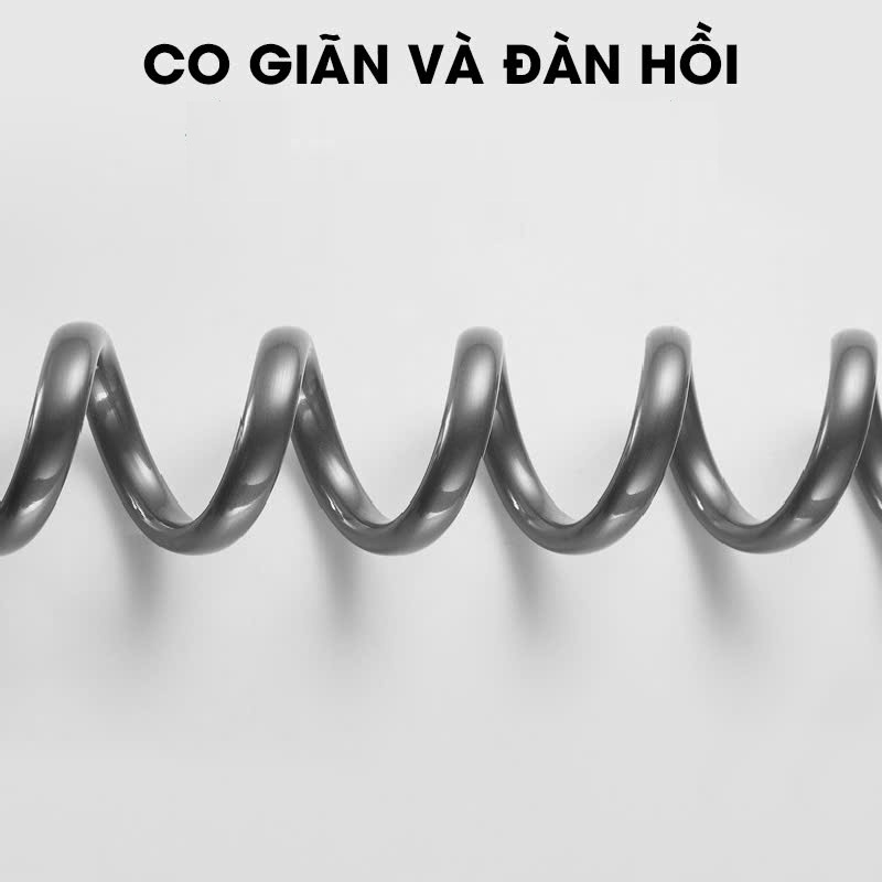 [Q. Tân Bình] Bộ Xịt vệ Sinh, Bộ Xịt Tolet Dây Lò Xo Nhựa Xám Đen