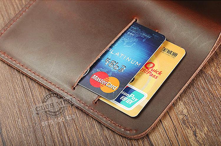 Ví nam da bò thô nguyên tấm dạng Đứng, bảo hành 24 tháng, có kèm hộp