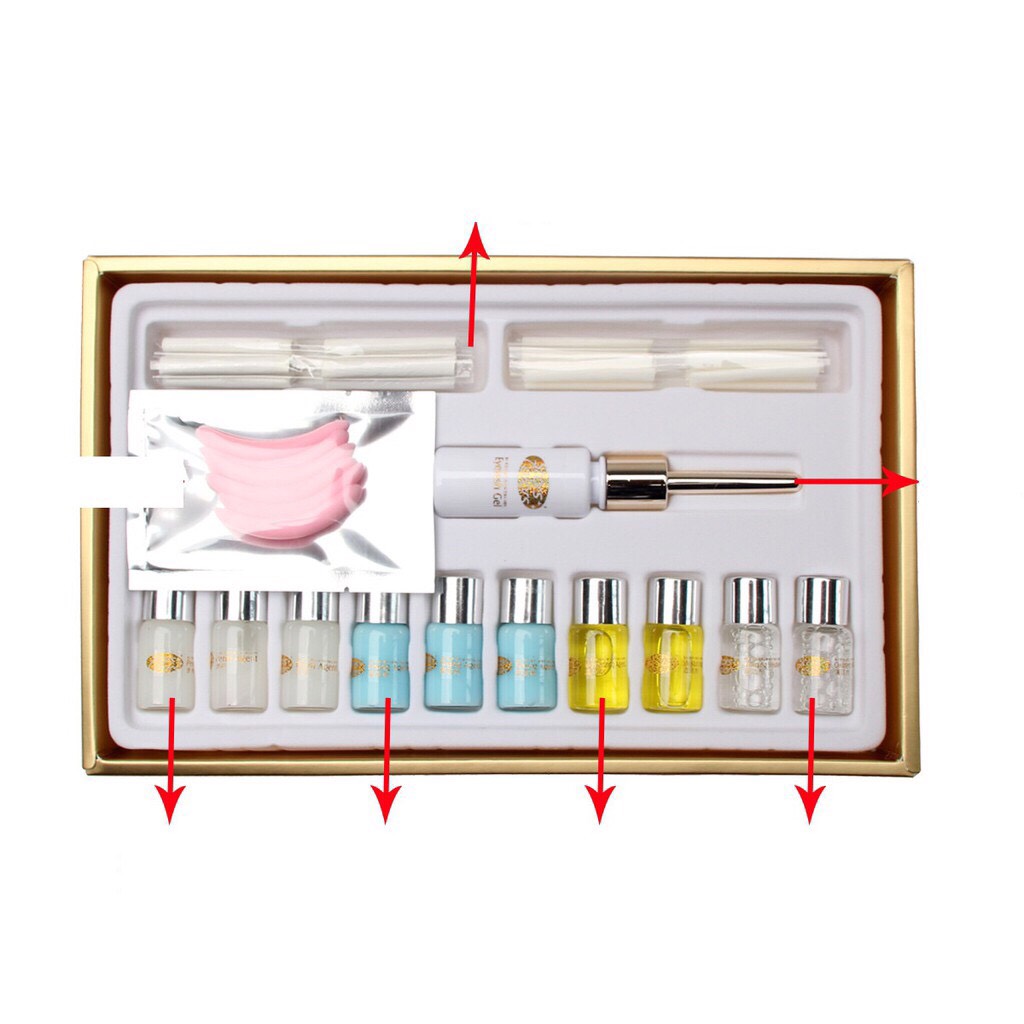 Sét uốn mi 3d 6d colagen Hàn Quốc