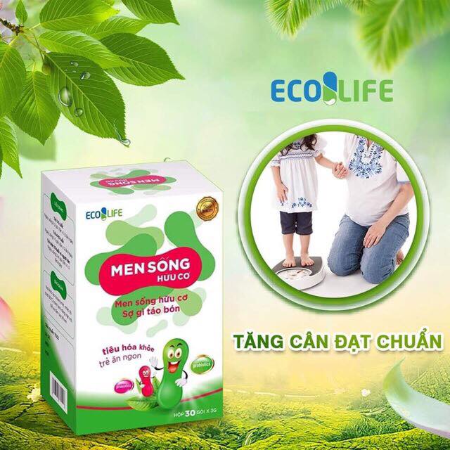 Men sống hữu cơ Ecolife
