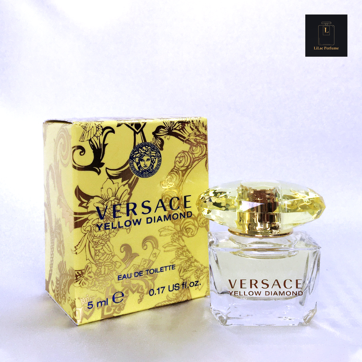[CHÍNH HÃNG] Nước Hoa Mini Nữ Versace Yellow Diamond EDT 5ml