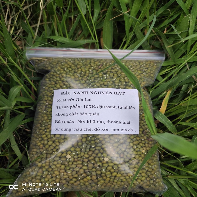 Đậu Xanh Hạt Làm Giá Đỗ Hữu Cơ Ogarnic (500_1000g)