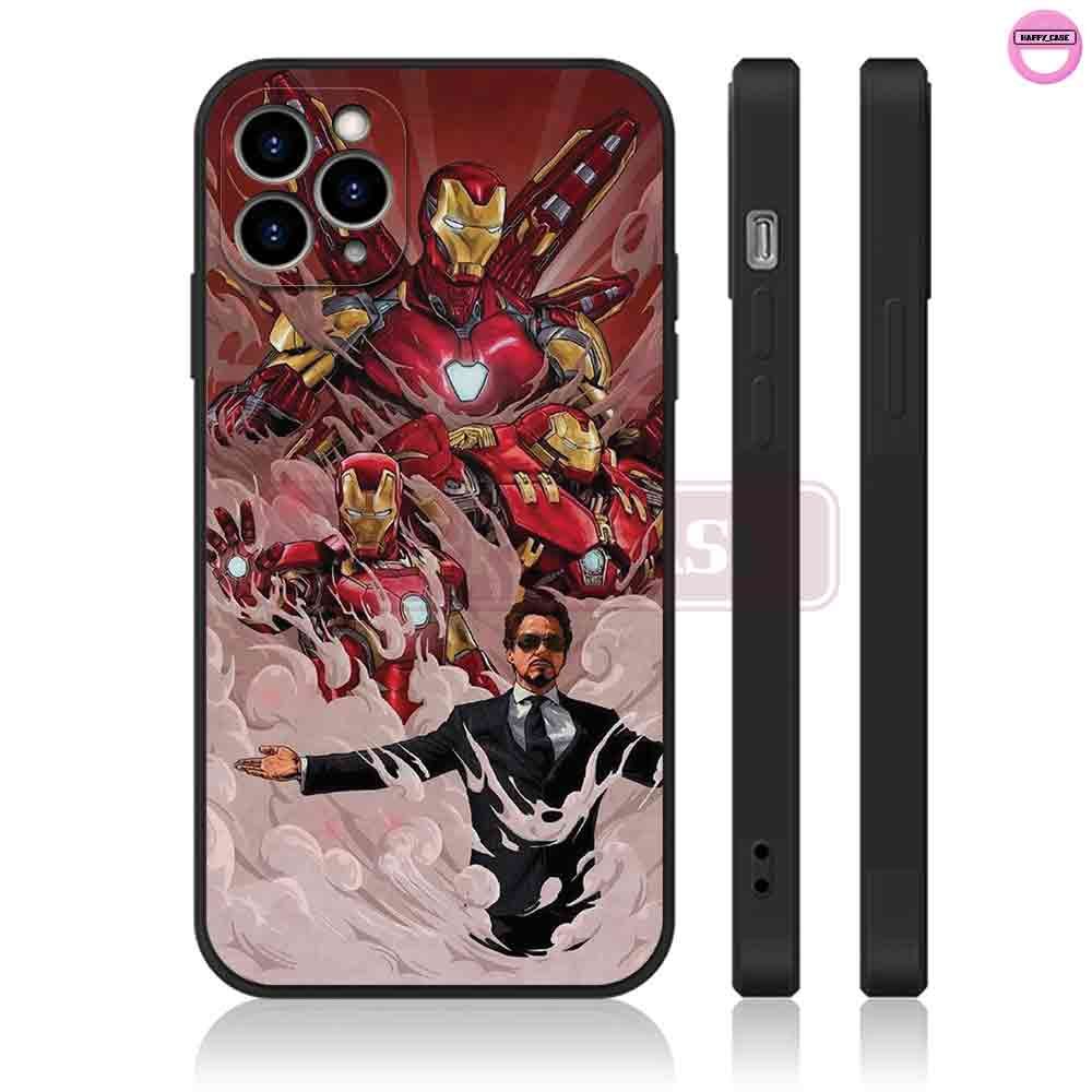 Ốp iPhone HR085 Hình Dàn Sắt Man Chống Sốc iPhone Happy Case