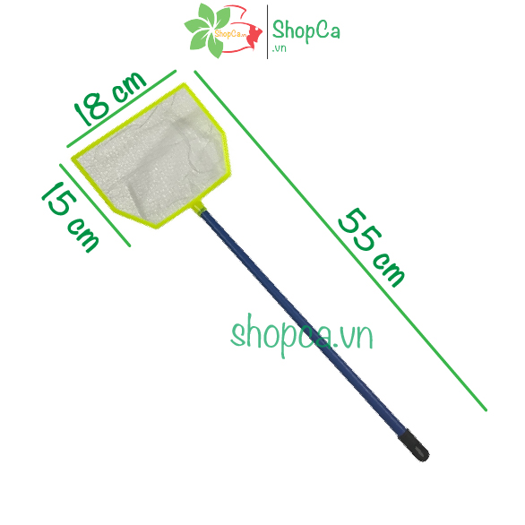 Vợt cá cán nhựa dài 55 cm