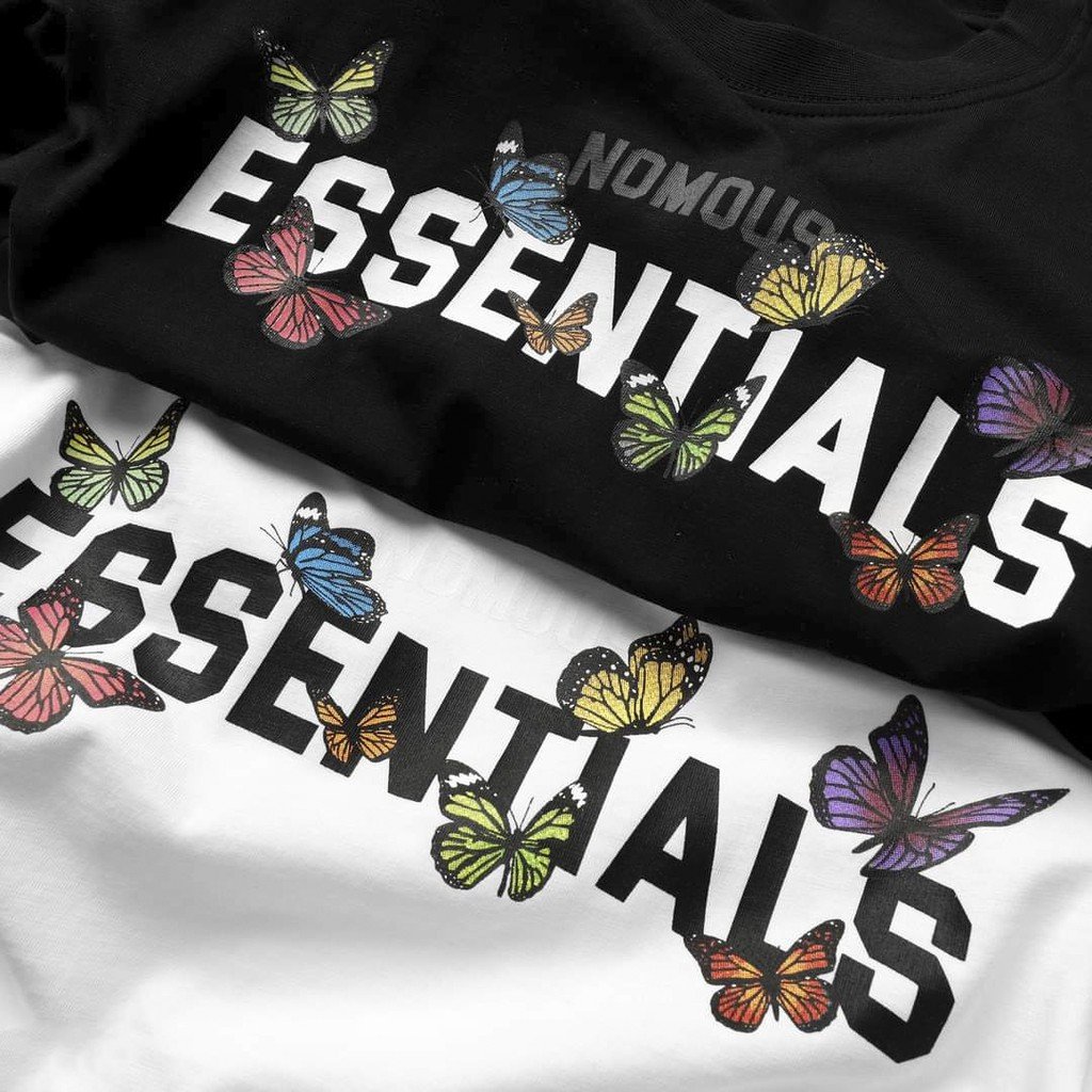 Áo Thun ESSENTIALS Unisex Cổ Tròn Full Size Nam Nữ