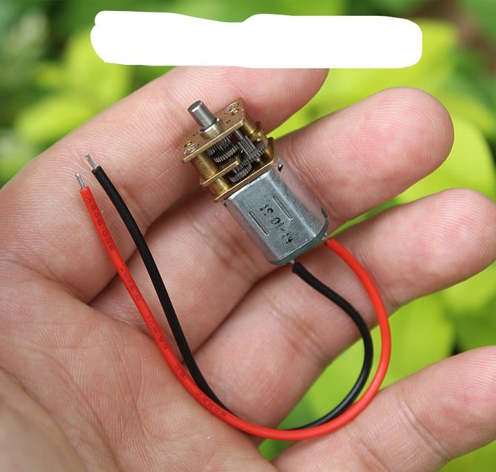 Động cơ giảm tốc n20 dc3v-6v dc bằng thép kim loại nguyên chất