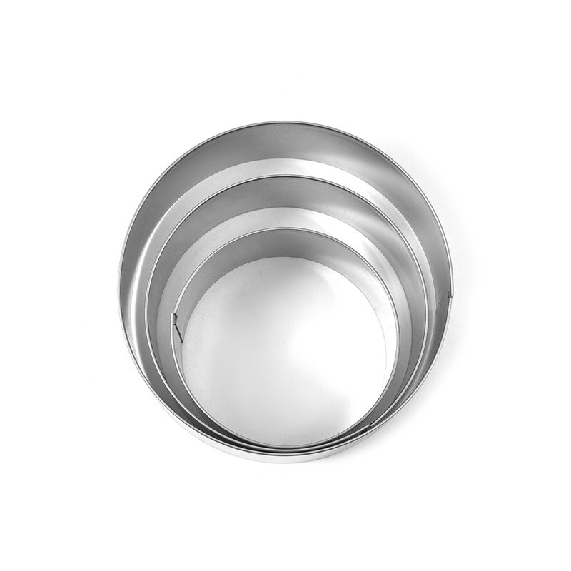 Bộ 3 khuôn ring làm bánh lạnh