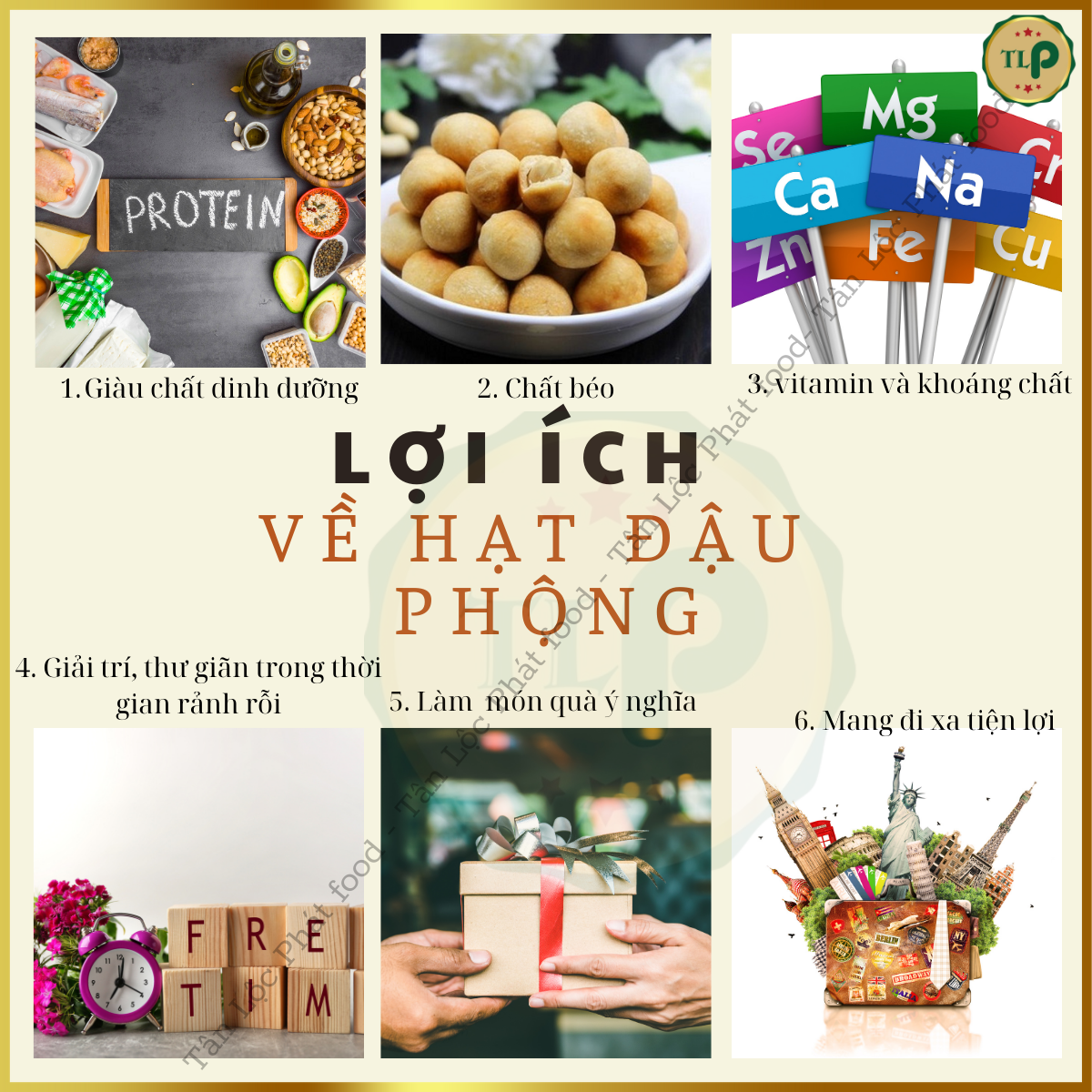 Tan Loc Phat Coconut Peanuts 80g Bag