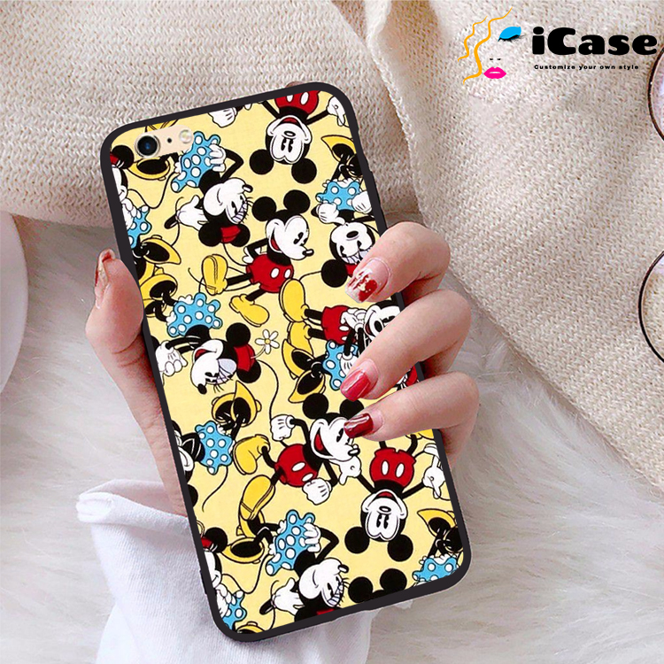 Ốp lưng iPhone 6 Plus viền dẻo TPU BST Hoạt Hình