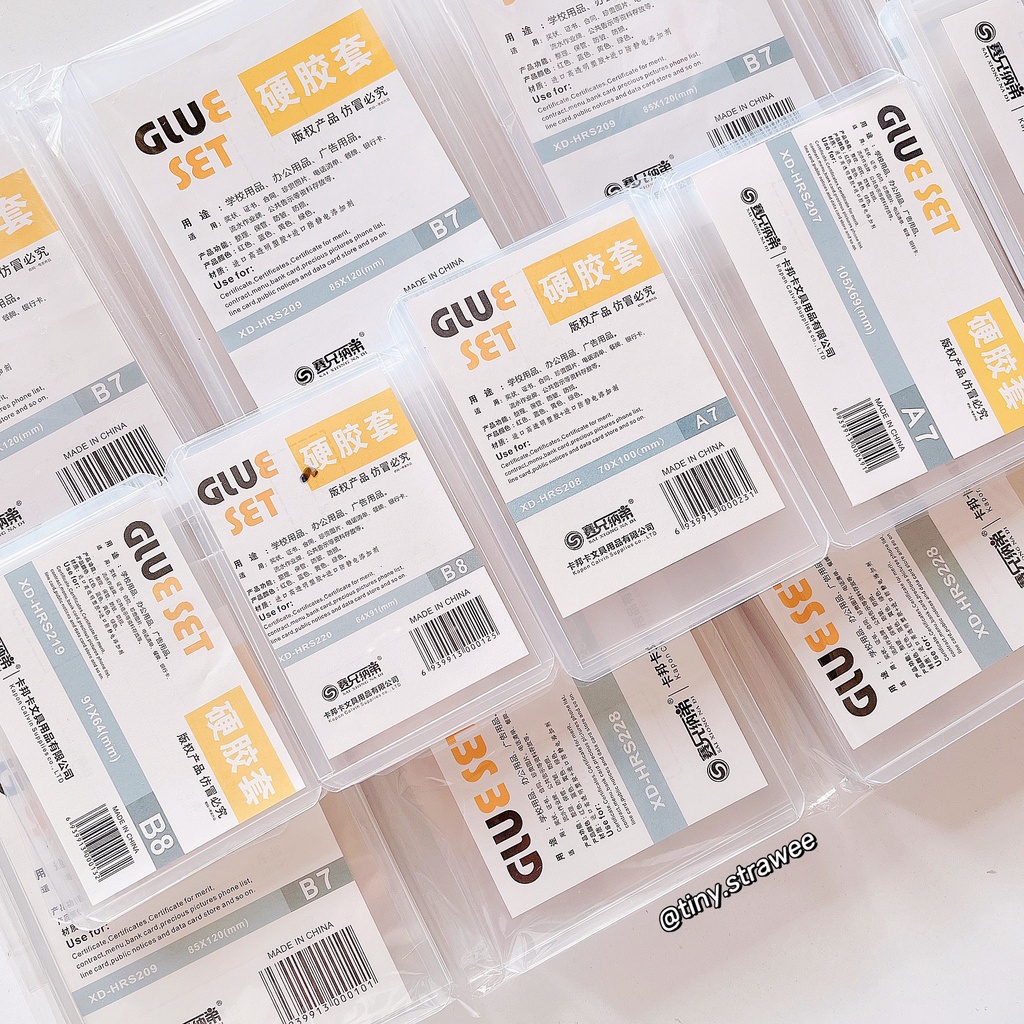 Toploader Glue Set size B8/ A7/ B7 không ám xanh