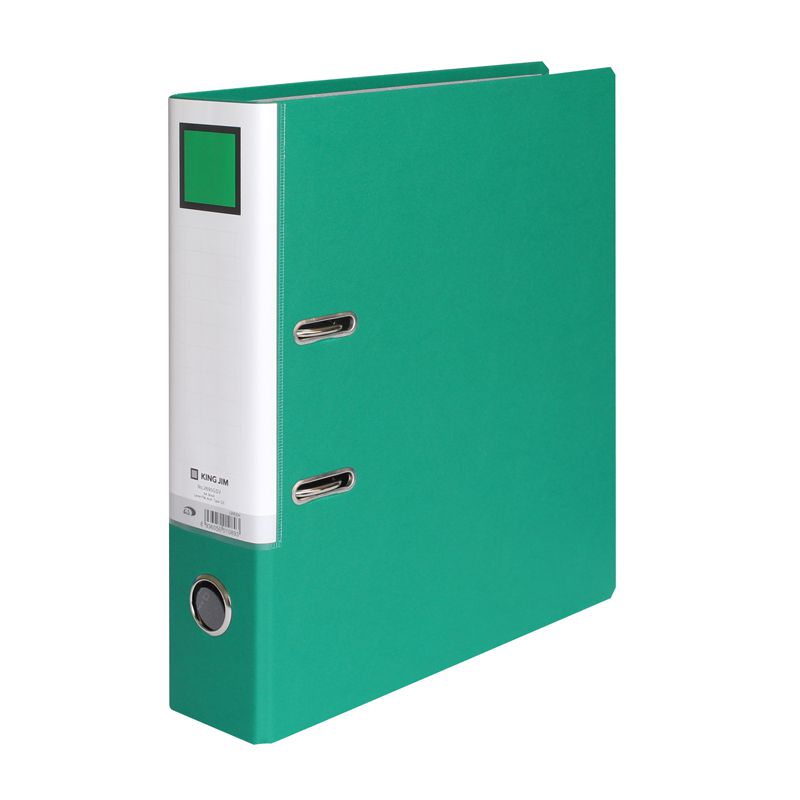 Bìa còng bật A4 7cm Kingjim 2695GSV [ Chứa 500 tờ tài liệu A4 ]