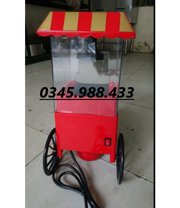 Máy nổ bỏng ngô bắp rang bơ mini