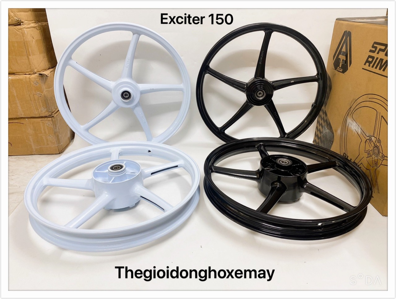 Mâm 5 Cây Đúc ATR Enkei Exciter 150