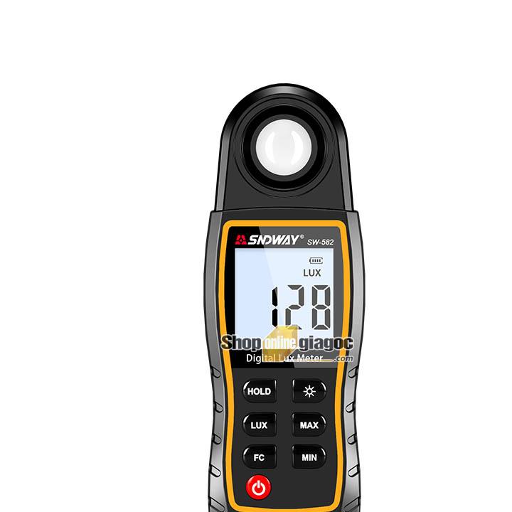 Máy đo cường độ ánh sáng sndway sw582
