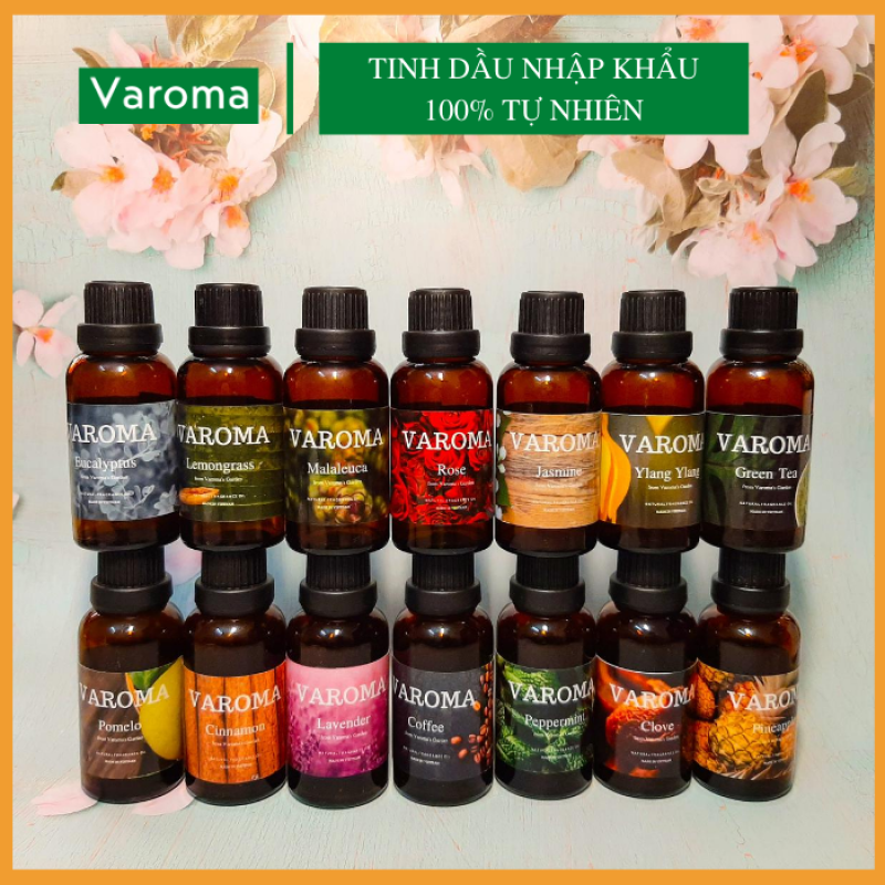 [GIÁ SỈ 10ML] Các loại tinh dầu thiên nhiên Varoma kiểm định chất lượng nhiều mùi hương - tinh dầu - tinh dau , có bảo hành 3 tháng cam kết chất lượng cao cấp