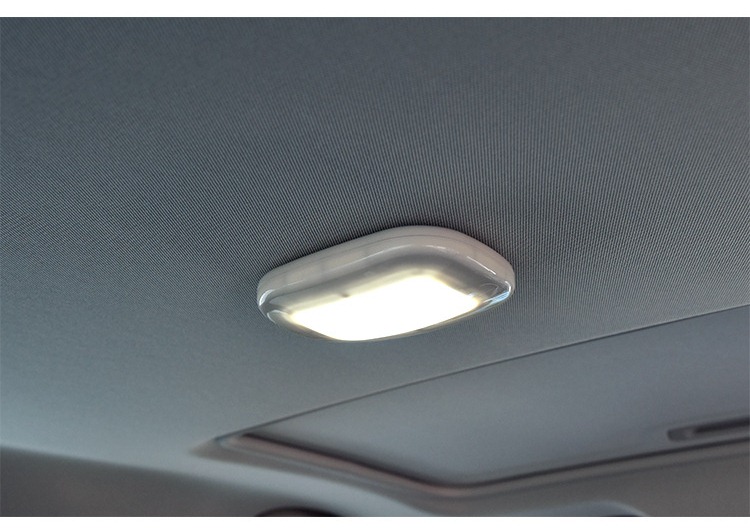 Đèn led dán trần cho xe hơi ô tô pin sạc đế hít nam châm tiện dụng - ledt