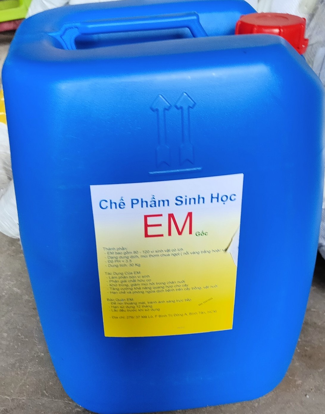 [HCM]Chế Phẩm Sinh học EM Gốc 20kg
