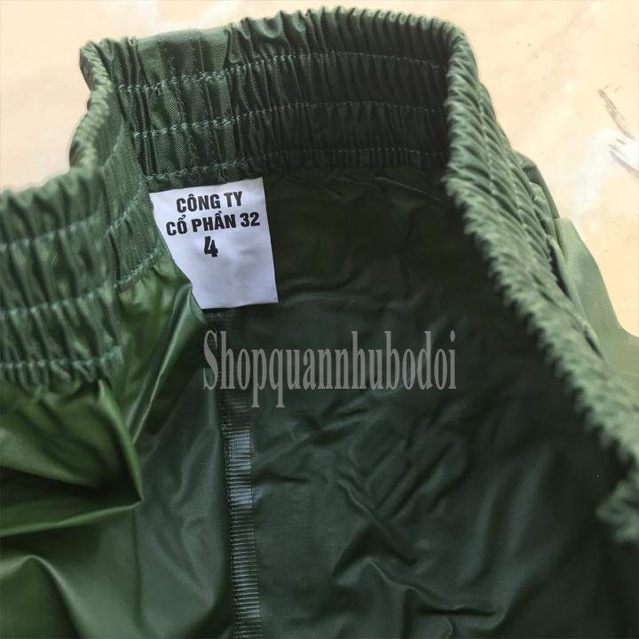 Áo mưa măng tô cao cấp xanh Oliu