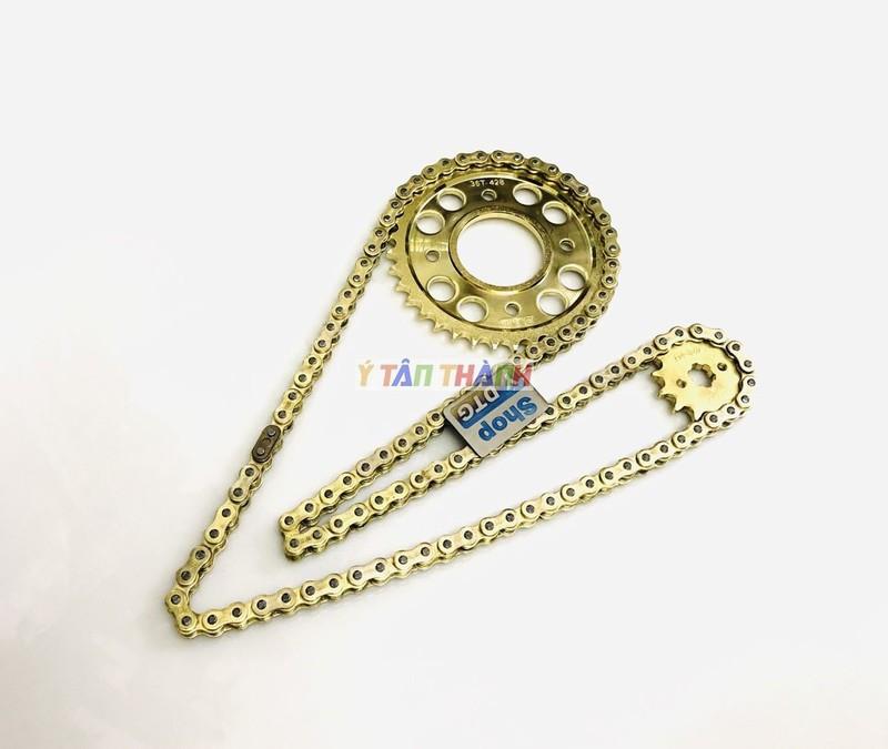 Nhông sên dĩa wave 100