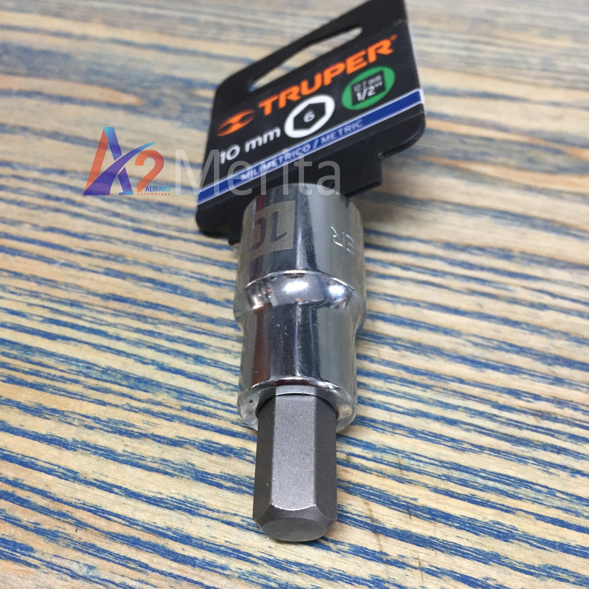 Hexagon Socket Head 10Mm-1/2Inch Truper 13283 (D-1241-10M)