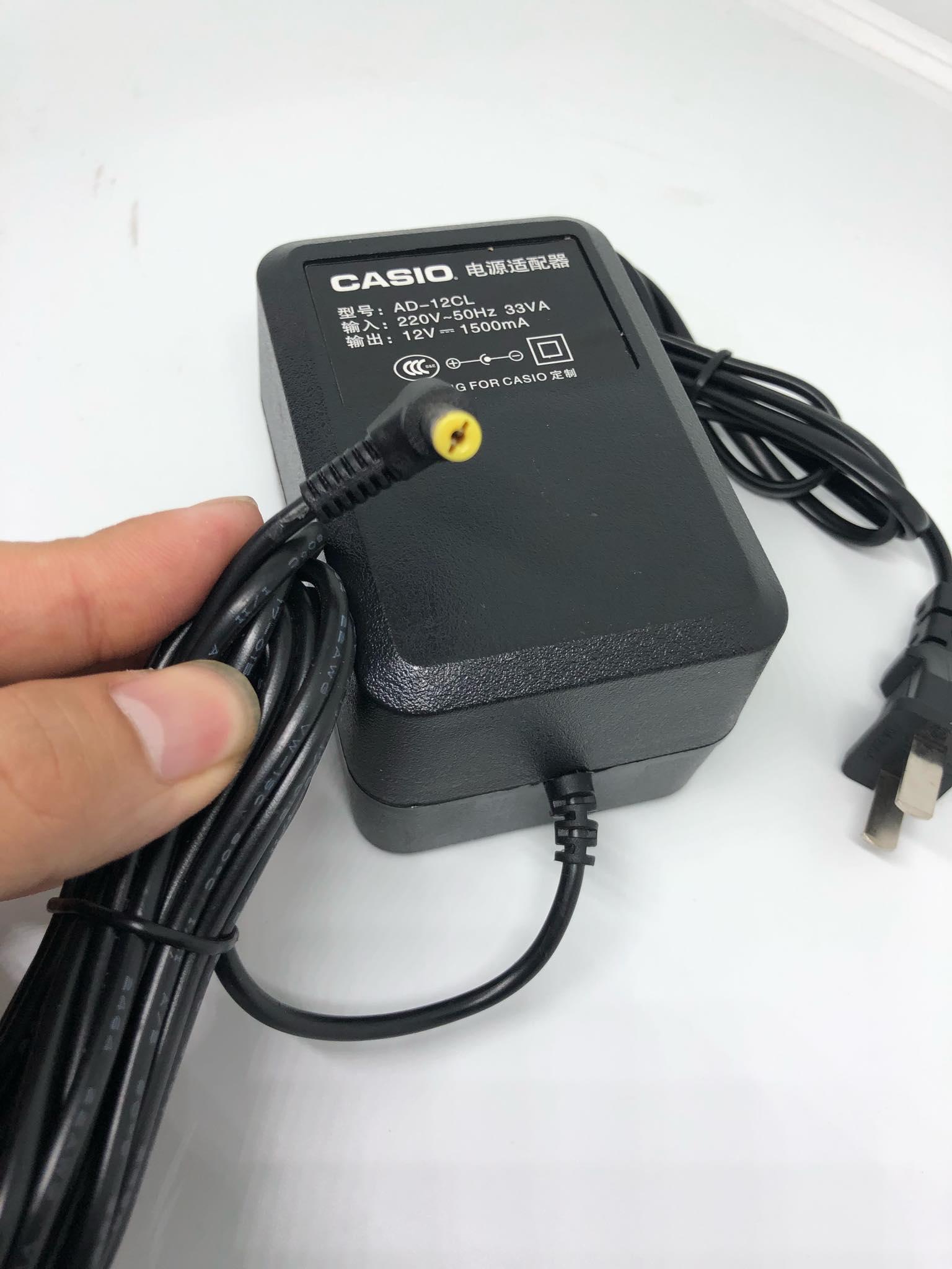 ADAPTOR NGUỒN ĐÀN CASIO 12V 1.500MA HÀNG CAO CẤP