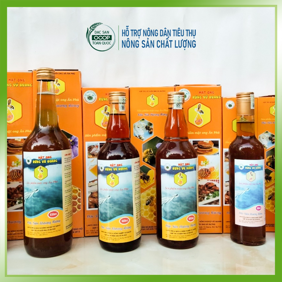 Mật ong rừng Vũ Quang 500ml
