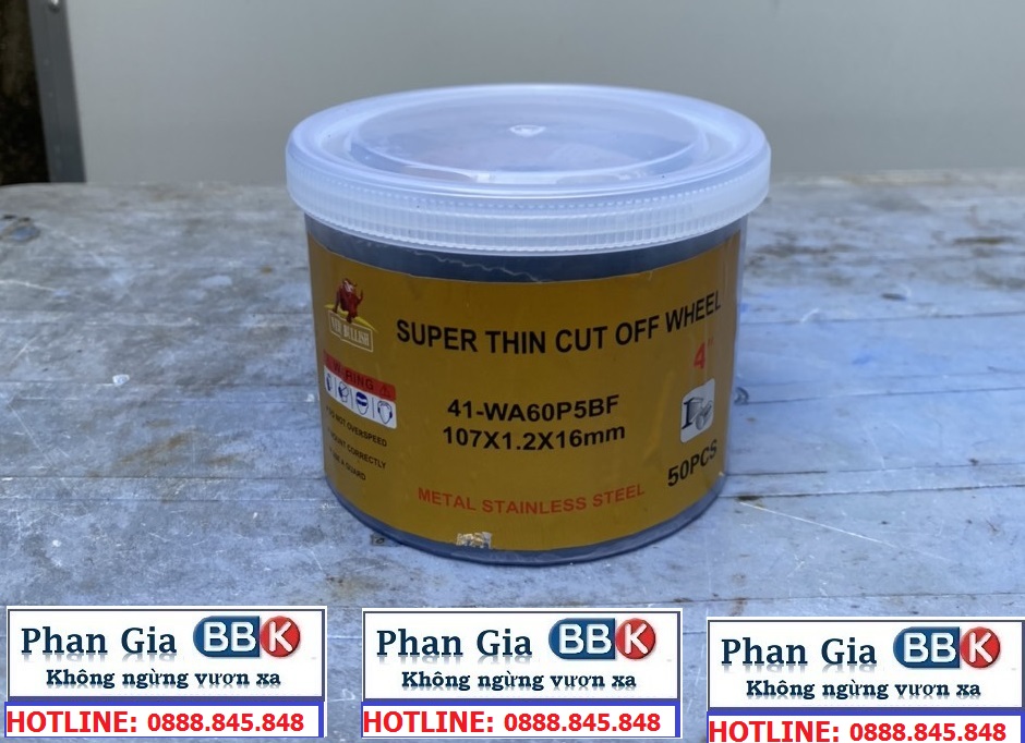 Đá Cắt Sắt, Thép 100mm SUPER