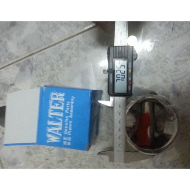 Piston bạc honda 6.5hp 7hp