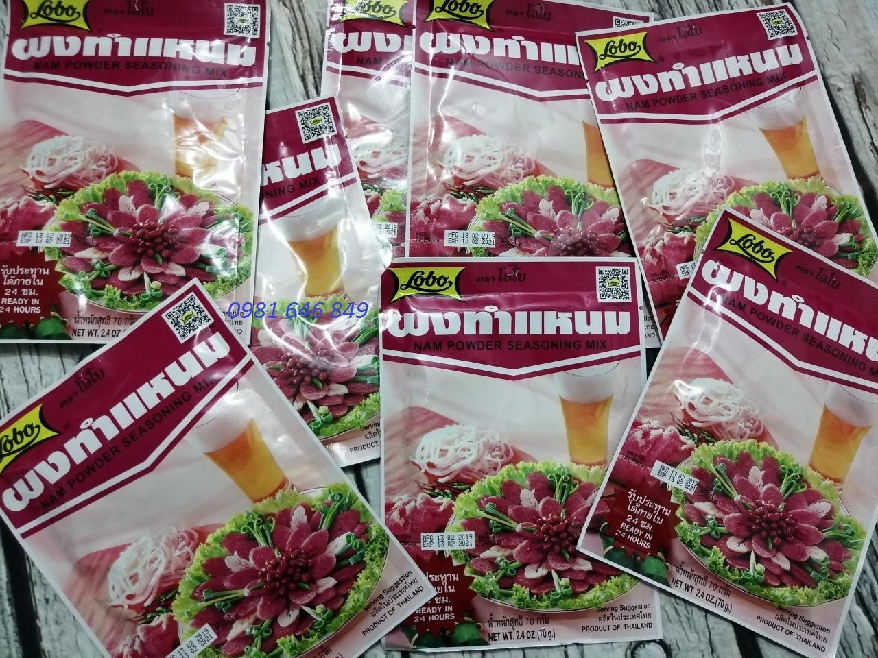 Gia vị làm nem chua Thái Lan Lobo