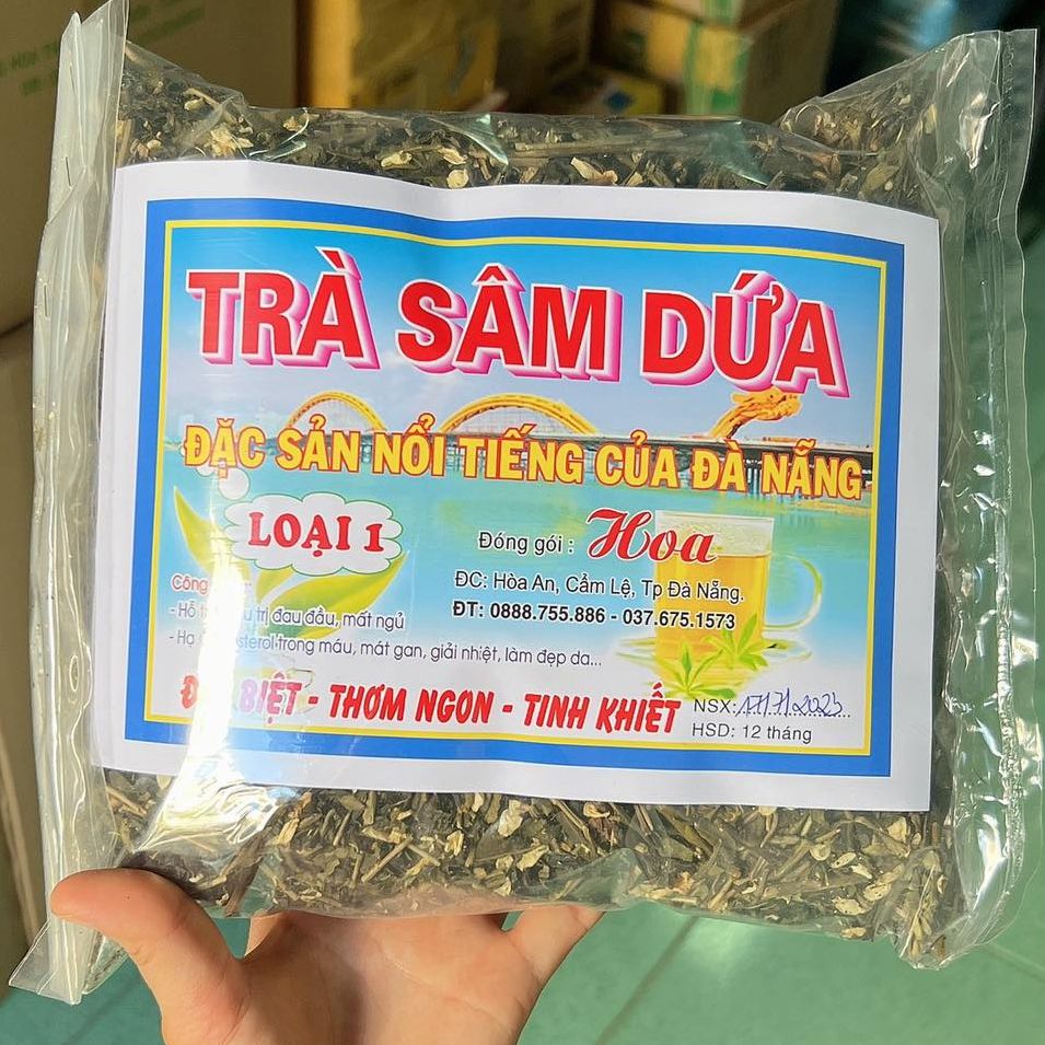 COMBO 2 GÓI TRÀ SÂM DỨA ĐÀ NẴNG LOẠI 1 THƯỢNG HẠNG ( GÓI 500G)- Date mới