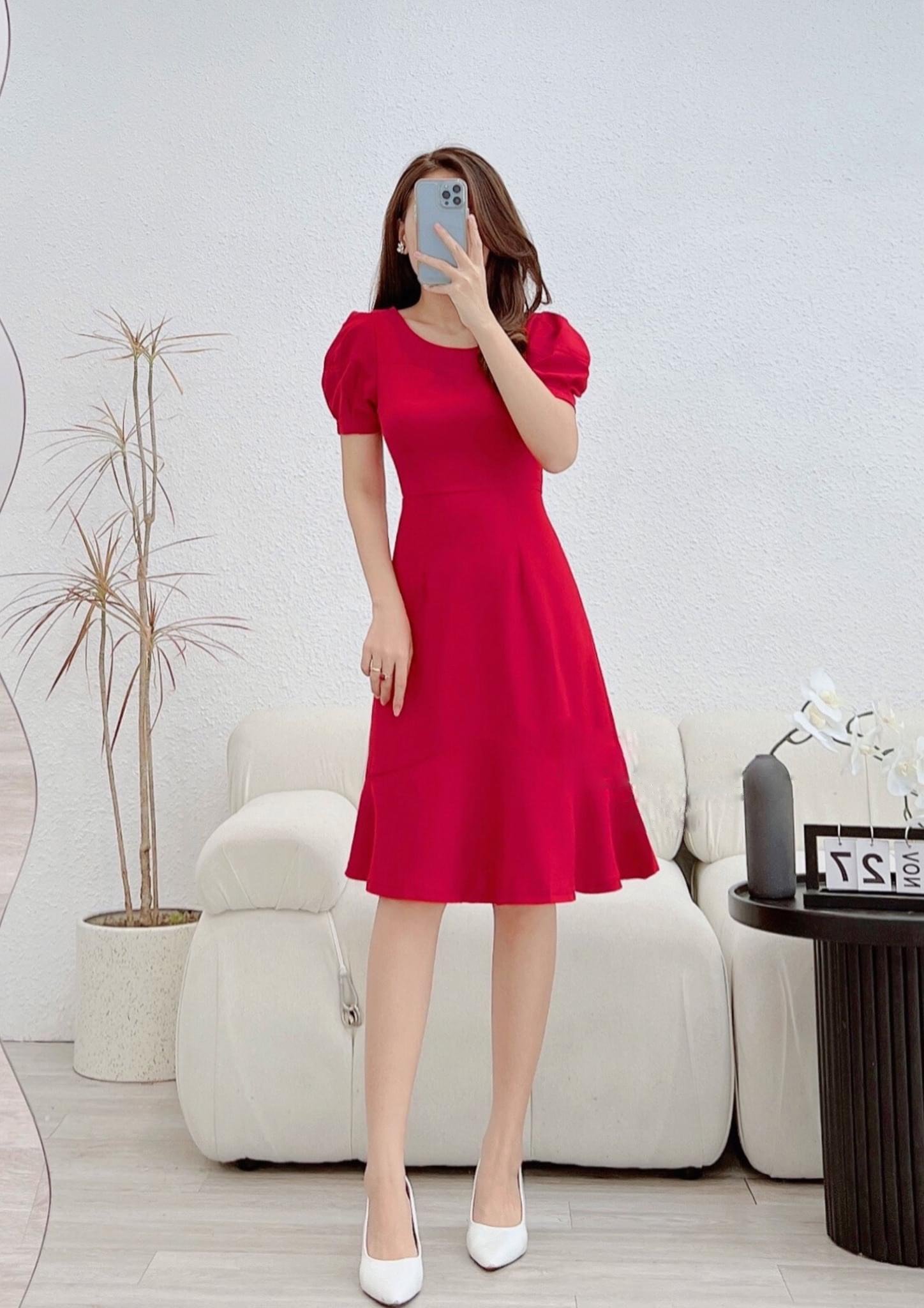 Mập Fashion ( 50 - 90 KG) ĐẦM ĐUÔI CÁ 3 MÀU SIÊU HÁCH DÁNG