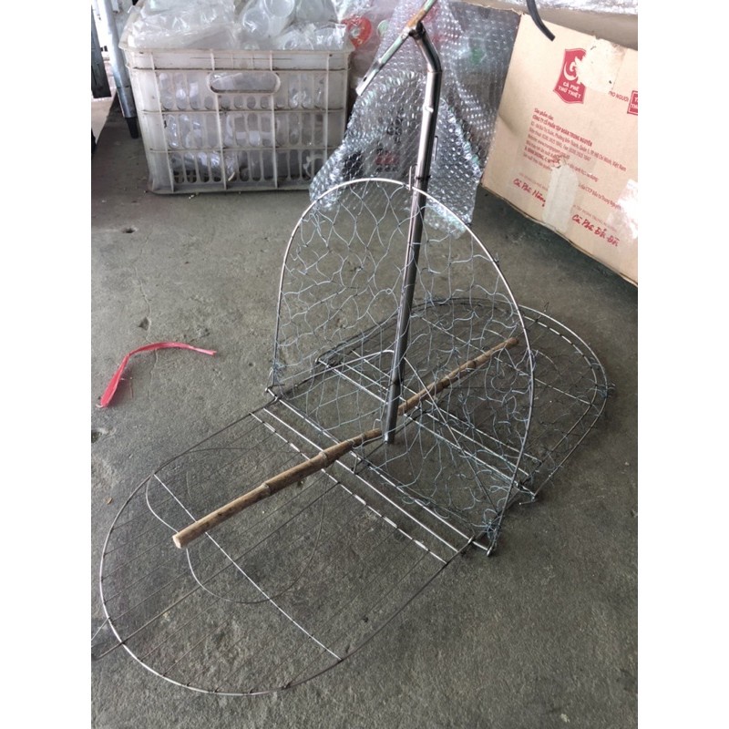Mẹt bẫy chào mào, choè ,mi chất liệu inox