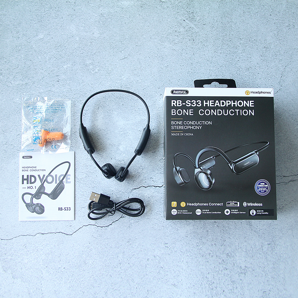 Tai nghe bluetooth thể thao- truyền âm qua xương remax việt nam rb-s33 , remax bảo hành 1 đổi 1 trong 12 tháng