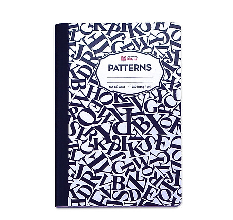 Sổ ghi chép hồng hà patterns a4 4531