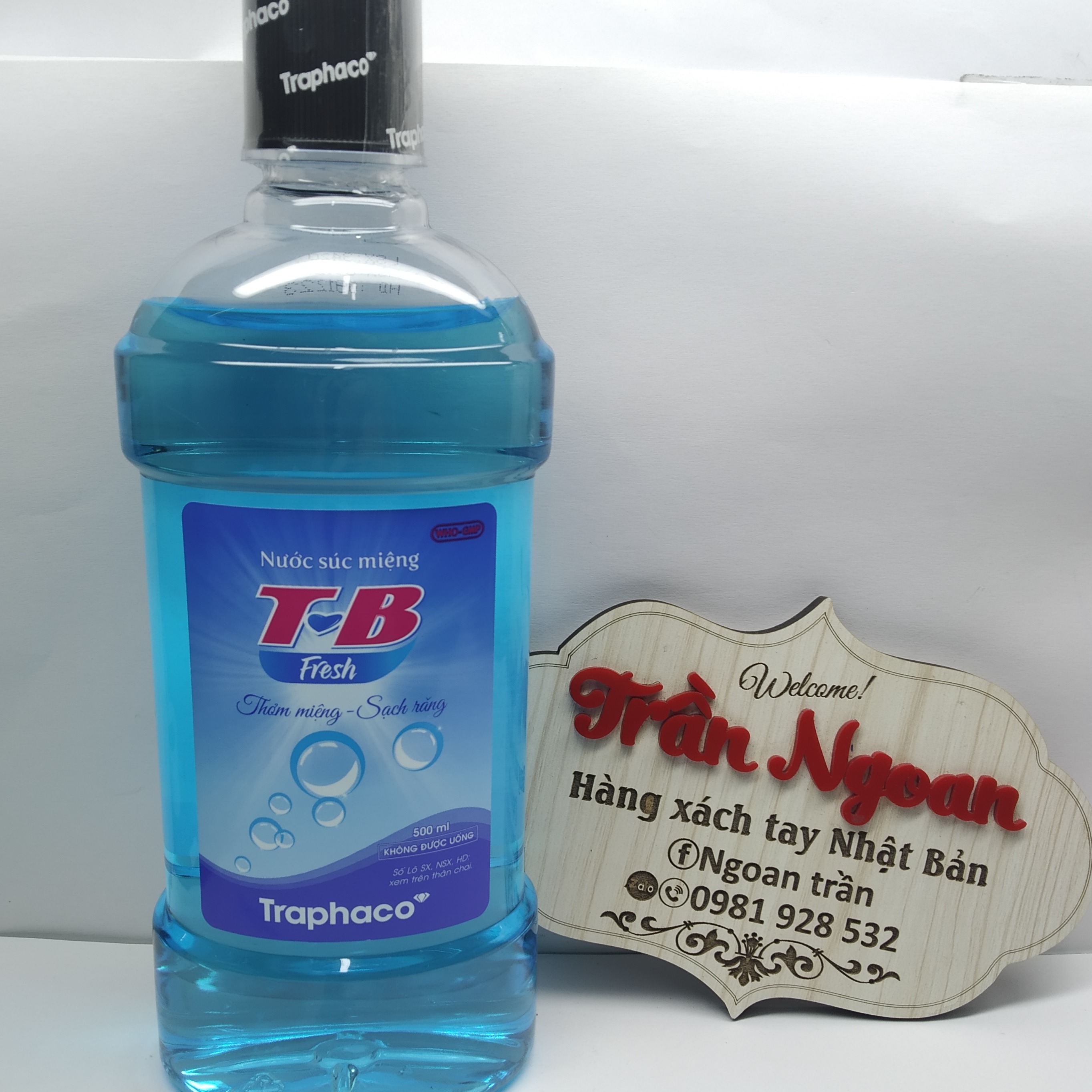 Nước Súc Miệng T-B Traphaco - Chai 500ml