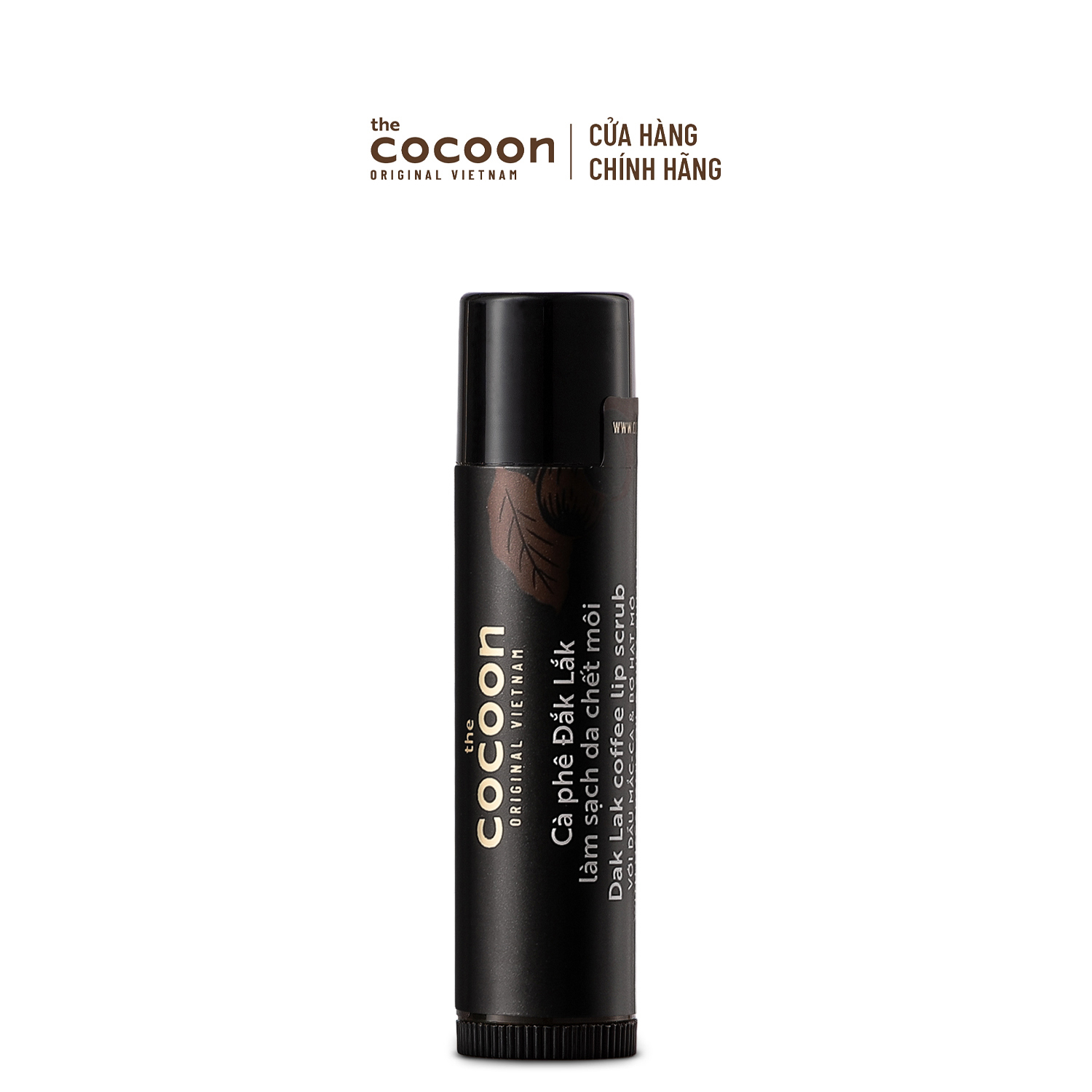 Tẩy da chết môi cà phê Đắk Lắk Cocoon môi ẩm mềm 5g