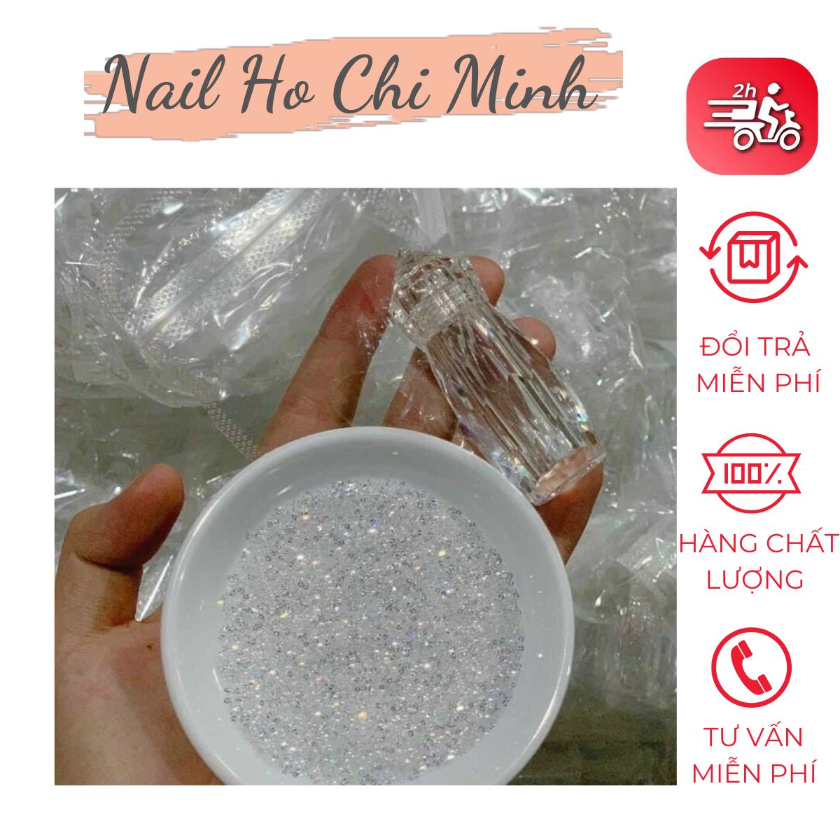 [HCM]Đá rắc siêu sáng